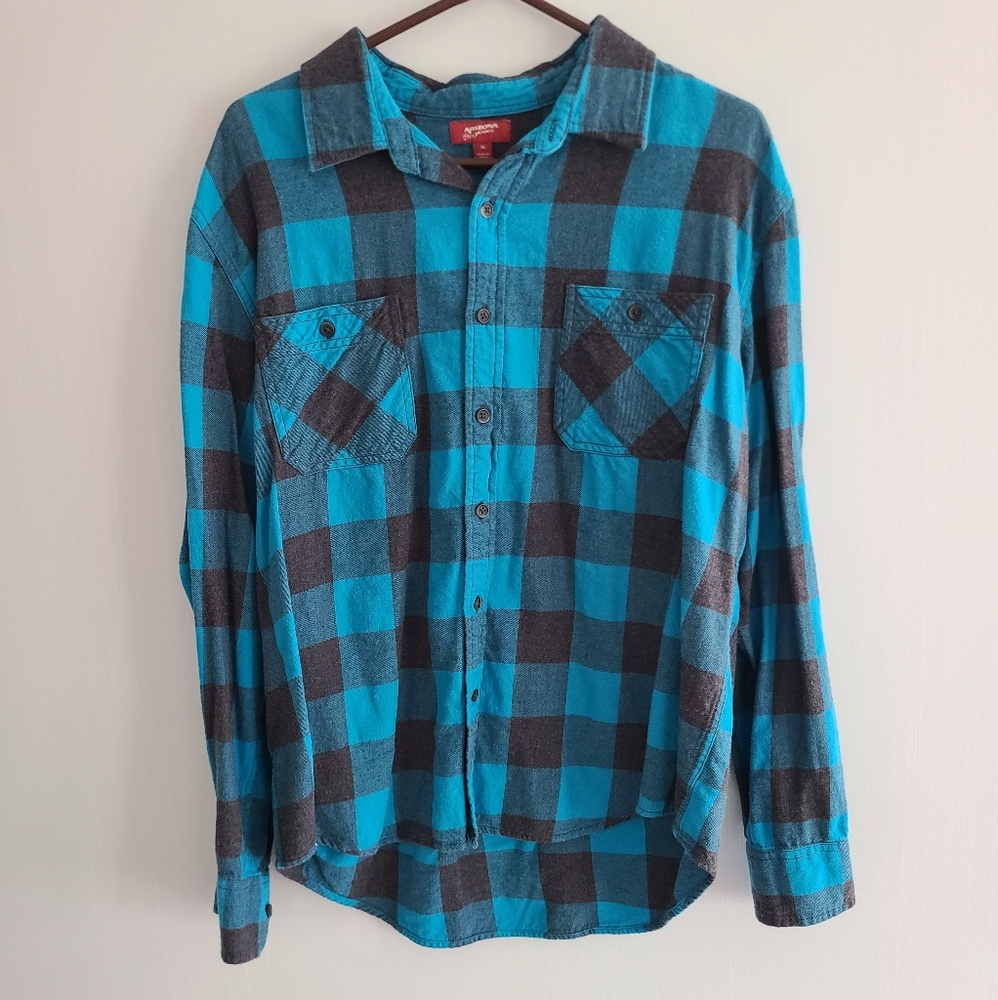 Arizona Men's Flannel Size: XL